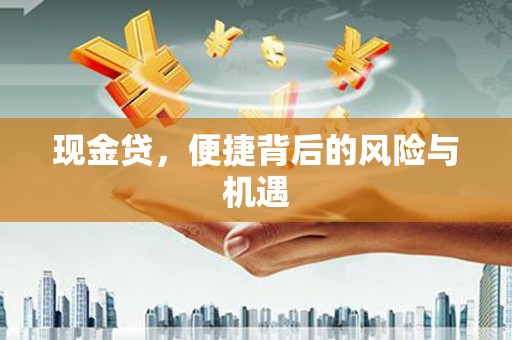 江永现金贷，便捷背后的风险与机遇