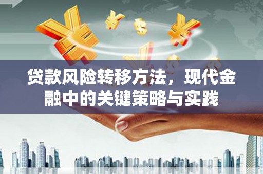 襄阳贷款风险转移方法，现代金融中的关键策略与实践