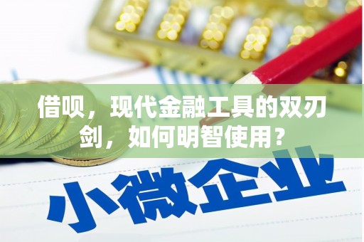 张家港借呗，现代金融工具的双刃剑，如何明智使用？