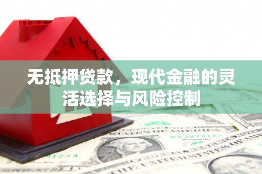 泽普无抵押贷款，现代金融的灵活选择与风险控制