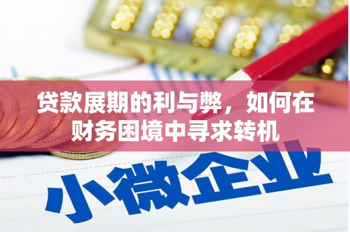 卓尼贷款展期的利与弊，如何在财务困境中寻求转机