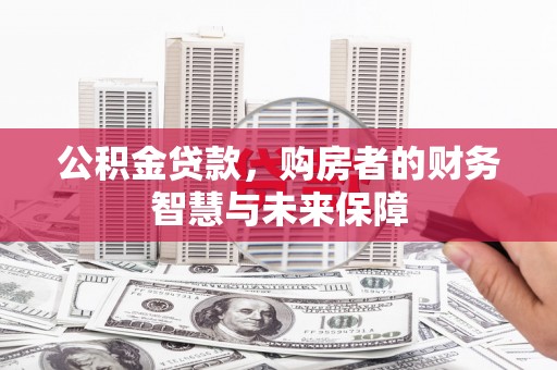 茂林公积金贷款，购房者的财务智慧与未来保障