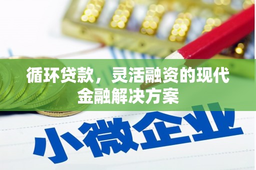 东方循环贷款，灵活融资的现代金融解决方案