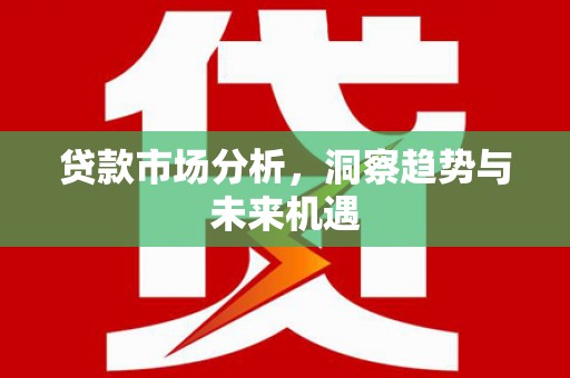 邵东贷款市场分析，洞察趋势与未来机遇