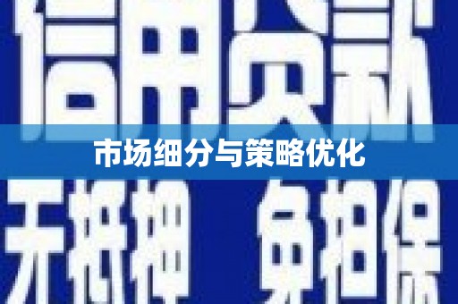 高坪市场细分与策略优化